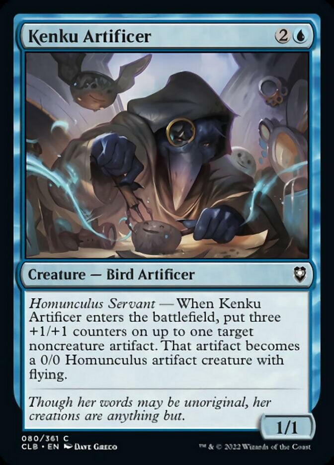 Kenku Artificer [Commander Legends: Battle for Baldur's Gate] | Tacoma Games