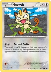 Meowth (74) [XY - Fates Collide] | Tacoma Games