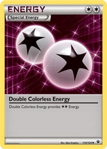 Double Colorless Energy (114) [XY - Fates Collide] | Tacoma Games