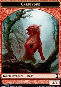 Carnivore Token [Eternal Masters Tokens] | Tacoma Games