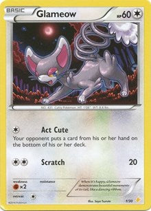 Glameow (1) (1) [XY Trainer Kit: Pikachu Libre & Suicune] | Tacoma Games