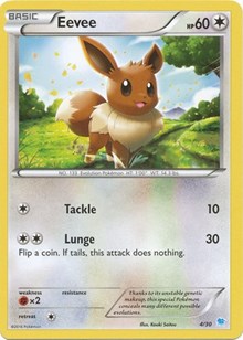 Eevee (4) [XY Trainer Kit: Pikachu Libre & Suicune] | Tacoma Games