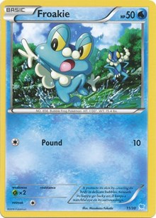 Froakie (11) (11) [XY Trainer Kit: Pikachu Libre & Suicune] | Tacoma Games
