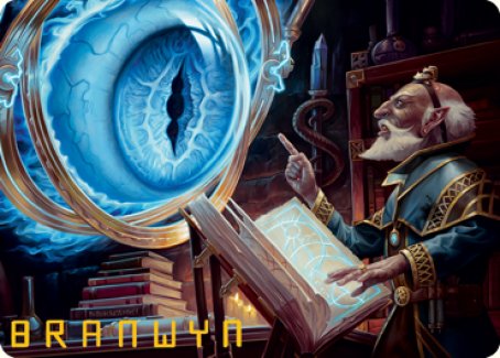 Contact Other Plane Art Card (Gold-Stamped Signature) [Dungeons & Dragons: Adventures in the Forgotten Realms Art Series] | Tacoma Games