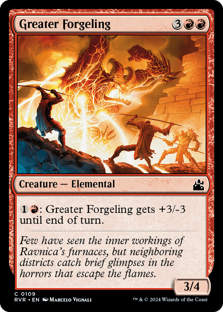 Greater Forgeling [Ravnica Remastered] | Tacoma Games