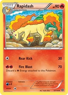 Rapidash (17) [XY - Steam Siege] | Tacoma Games