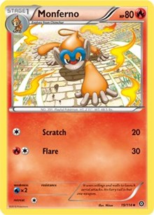 Monferno (19) [XY - Steam Siege] | Tacoma Games