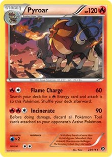 Pyroar (23) [XY - Steam Siege] | Tacoma Games