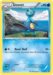 Dewott (31) [XY - Steam Siege] | Tacoma Games