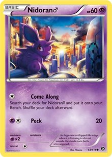 Nidoran M (43) [XY - Steam Siege] | Tacoma Games