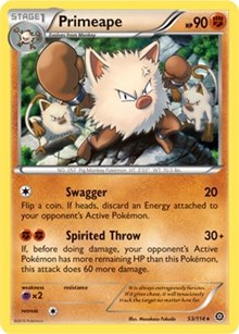 Primeape (53) [XY - Steam Siege] | Tacoma Games