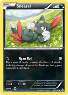 Sneasel (60) [XY - Steam Siege] | Tacoma Games