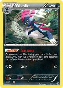 Weavile (61) [XY - Steam Siege] | Tacoma Games
