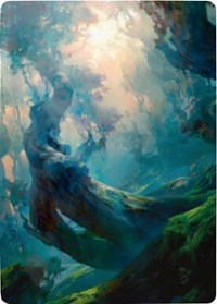 Forest 3 Art Card [Zendikar Rising Art Series] | Tacoma Games