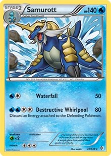 Samurott (BW Boundaries Crossed) (41) [Deck Exclusives] | Tacoma Games