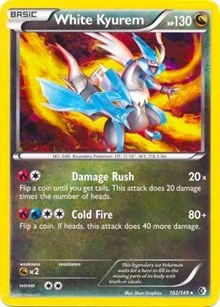 White Kyurem (BW Boundaries Crossed) (102) [Deck Exclusives] | Tacoma Games