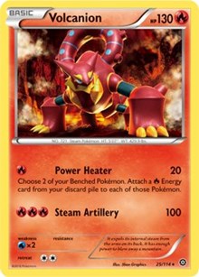 Volcanion (XY Steam Siege) (25) [Deck Exclusives] | Tacoma Games