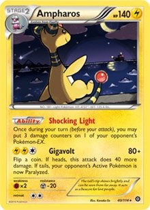 Ampharos (XY Steam Siege) (40) [Deck Exclusives] | Tacoma Games