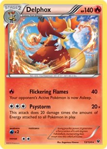 Delphox (XY Fates Collide) (13) [Deck Exclusives] | Tacoma Games