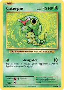 Caterpie (3) [XY - Evolutions] | Tacoma Games