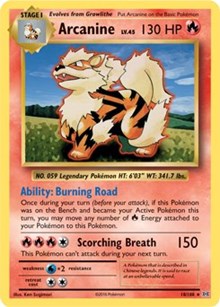 Arcanine (18) [XY - Evolutions] | Tacoma Games