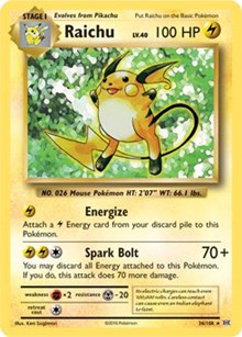 Raichu (36) [XY - Evolutions] | Tacoma Games