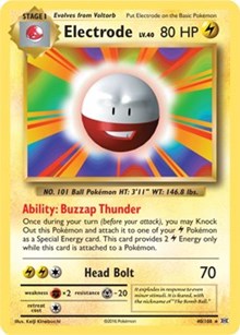 Electrode (40) [XY - Evolutions] | Tacoma Games