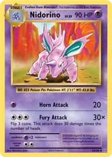 Nidorino (44) [XY - Evolutions] | Tacoma Games