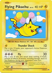 Flying Pikachu (110) [XY - Evolutions] | Tacoma Games