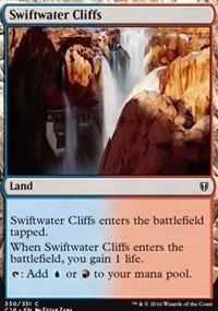 Swiftwater Cliffs [Commander 2016] | Tacoma Games