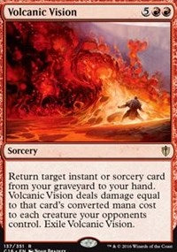 Volcanic Vision [Commander 2016] | Tacoma Games