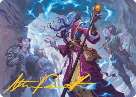 True Polymorph Art Card (Gold-Stamped Signature) [Dungeons & Dragons: Adventures in the Forgotten Realms Art Series] | Tacoma Games