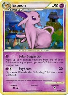 Espeon (HGSS Undaunted - Cracked Ice Holo) (2) [Deck Exclusives] | Tacoma Games