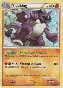 Nidoking (HGSS Triumphant - Cracked Ice Holo) (6) [Deck Exclusives] | Tacoma Games