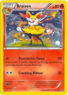 Braixen - XY161 (XY161) [XY Promos] | Tacoma Games