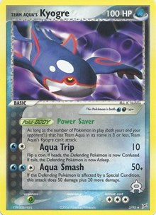 Team Aqua's Kyogre (EX Team Magma vs Team Aqua) (3) [Deck Exclusives] | Tacoma Games