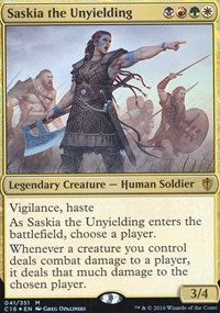 Saskia the Unyielding (Commander 2016) [Commander 2016 Oversized] | Tacoma Games