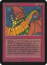 Shivan Dragon [Limited Edition Alpha] | Tacoma Games