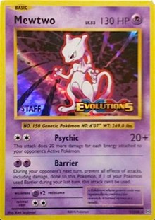 Mewtwo (XY Evolutions Staff Prerelease) (51) [XY Promos] | Tacoma Games