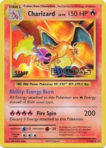 Charizard (XY Evolutions Staff Prerelease) (11) [XY Promos] | Tacoma Games