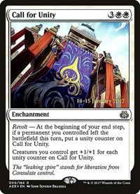 Call for Unity [Aether Revolt Promos] | Tacoma Games