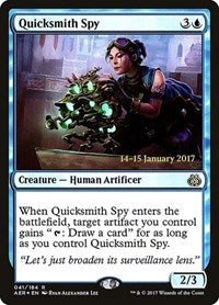 Quicksmith Spy [Aether Revolt Promos] | Tacoma Games
