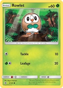 Rowlet (9) [SM Base Set] | Tacoma Games