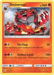 Incineroar (26) [SM Base Set] | Tacoma Games