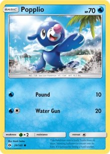 Popplio (39) [SM Base Set] | Tacoma Games
