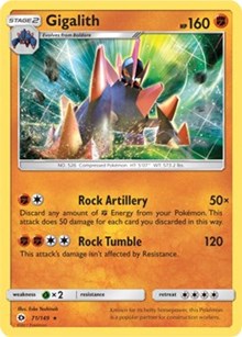 Gigalith (71) [SM Base Set] | Tacoma Games