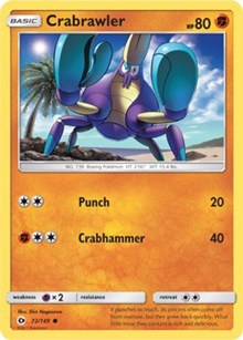 Crabrawler (72) [SM Base Set] | Tacoma Games