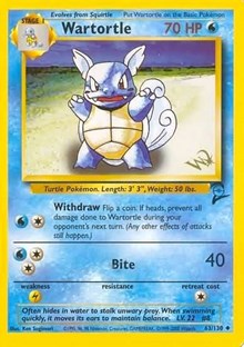 Wartortle (W Stamped Promo) (63) [WoTC Promo] | Tacoma Games