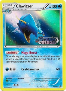 Clawitzer (XY Steam Siege Prerelease) (XY146) [XY Promos] | Tacoma Games