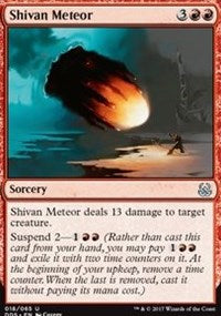 Shivan Meteor [Duel Decks: Mind vs. Might] | Tacoma Games